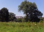 Мост со стороны огородов