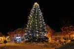 Рождественская ель в Курессааре, о.Сааремаа, Эстония