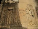 Различные стадии резьбы изображения на камне (Агкор Ват)