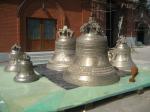 Новые колокола для звоницы монастыря