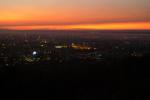Закат в Алма-Ате