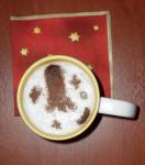 Рисунок на кофе на тему символики (к кофе для геокешера)