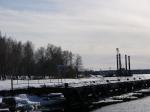 Краны порта города Высоцк