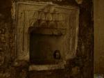 Купель в стене храма. Там крестили Айвазовского.