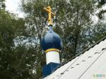 Православный крест на купальне