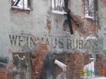 Здесь был Винный дом Рубенса (фашисты оставили надпись?)