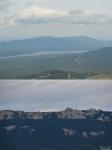  Вид на хребет Зюраткуль с Нургуша и от озера крупным планом