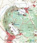 карта борового и окрестностей