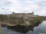 Ивангородская крепость с эстонского берега