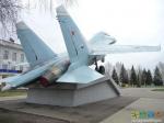 Памятник &quot;Самолёт СУ-27&quot;.
