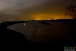 Ночная Волга с обрыва