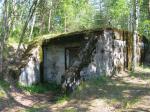 Финские укрепления на горе