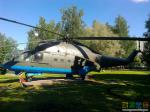 Вертолет Ми-24 на территории академии