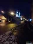Вечерняя Москва. Совершенно пустые улицы.