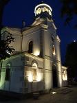 церковь Успения Богородицы ночью