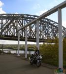 Ж/д мост через Ока-реку от храма воздуха