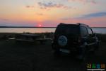 Закат над озером Цевло