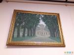  Картина с изображением усадебного дома из музея &quot;Дачная столица&quot;