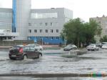 С дождями в Кызыле напряг, но в этот день в городе все плавали)))
