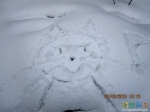 Мартовский котик на мартовском снегу :)