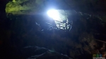Вид из глубины пещеры в сторону выхода