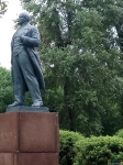 МО.г.о. Королёв. Памятник Ульянову Владимиру. Июнь 2020 год.