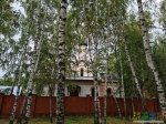 Церковь Матроны Московской. Вид из берёзовой рощи.