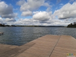 Панорама рукотворного озера Сенеж