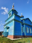 Церковь ....цвет небесно-голубой