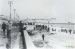 Строительство моста. Фото из семейного архива