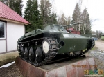 За ним - советский лёгкий танк (думаю, Т-60)
