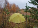 Моя палатка возле тайника