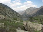 Вид на долину Катуни за порогом