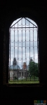 Вид из окна усадьбы на Казанскую церковь