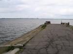 Вид с пристани на озеро Сестрорецкий разлив