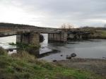 Разрушенный мост через Чусовую